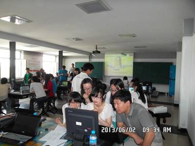 工商管理学院沙盘协会应吉林建筑大学城建学院邀请参加高校沙盘模拟经营赛活动照片-1